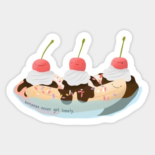 Banana Split Sticker